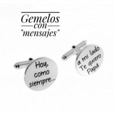 Gemelos Plata Padrino 5